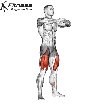 2. Squats (No Weight)
