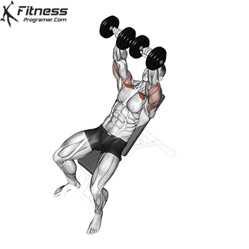5. Incline Dumbbell Press